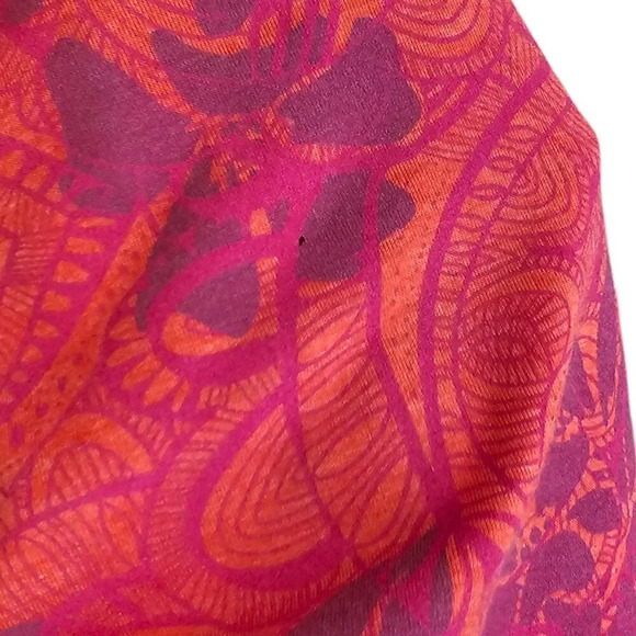 Title Nine Womens Breeze Skirt Size Small Coral Floral Mini - Picture 7 of 8